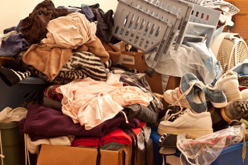 Experienced team conducting loft clearance